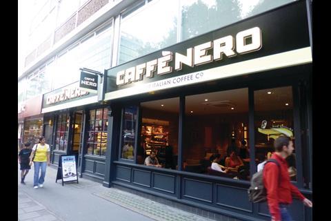 Caffè Nero, Tottenham Court Road